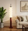 Vienna Ripple LED Column Floor Lamp Acrylic Shade