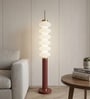 Vienna Ripple LED Column Floor Lamp Acrylic Shade