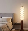 Vienna Ripple LED Column Floor Lamp Acrylic Shade