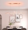 Vienna Wave Rose Gold 3C LED Pendant Light