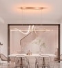 Vienna Wave Rose Gold 3C LED Pendant Light