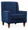 Viga Wing Chair In Royal Blue Colour