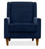 Viga Wing Chair In Royal Blue Colour