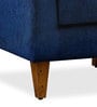 Viga Wing Chair In Royal Blue Colour