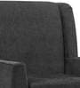 Viga Wing Chair In Charcoal Grey Colour