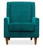Viga Wing Chair In Wild Sea Green Colour