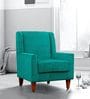 Viga Wing Chair In Wild Sea Green Colour