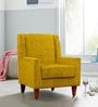Viga Wing Chair In Bold Yellow Colour