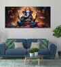 Vighnaha Lord Ganpati Premium Canvas Wall Painting