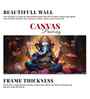 Vighnaha Lord Ganpati Premium Canvas Wall Painting