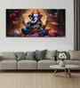 Vighnaha Lord Ganpati Premium Canvas Wall Painting