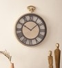 Vigil Wall Clock In Gold