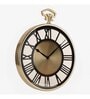 Vigil Wall Clock In Gold
