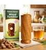 Vijaysar Wooden Tumbler for Herbal Water | Natural Wood Ayurvedic Drinking Glass
