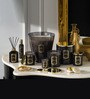 Vila Hermanos Black Wax Decorative Candles Set
