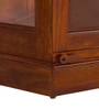 Vilina Mango Wood Corner Cabinet In Honey Oak finish