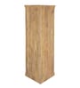 Vilina Mango Wood Tall Corner Cabinet In Natural finish