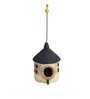 Village Cottage Brown Terracotta Bird House