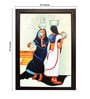 Village Ladies Handmade Oil Painting On Canvas Framed