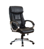 Vin Leatherette Ergonomic Chair In Black Colour