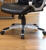 Vin Leatherette Ergonomic Chair In Black Colour