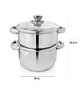 Vina 4.5 Ltr Stainless Steel 2 Tier Dia 20cm Idli Maker