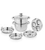 Vina 4.5 Ltr Stainless Steel 2 Tier Dia 20cm Idli Maker