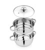 Vina 4.5 Ltr Stainless Steel 2 Tier Dia 20cm Idli Maker