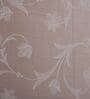 Vine Floral 400 TC Cotton Single Bed Size Flat Bedsheet With 2 Pillow Covers