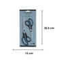 Viners Everyday Set of 2 Scissors | 8 Inch & 10 Inch Stainless Steel Multipurpose Kitchen Scissors | Black
