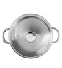 Breman Sauce Pot With Glass Lid, Set Of 3 Pc, 14 Cm, 16 Cm And 18 Cm, Stainless Steel