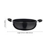 Hard Anodised Induction Base Kadai Without Lid, 26 Cm, 4.1 Ltr