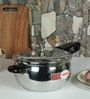 Induction Base Splendid Plus Outer Lid Stainless Steel Pressure Cooker, 5.5 Ltr