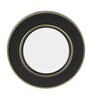 Black Plastic Vintage Modern Wall Clock