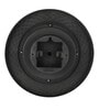 Black Plastic Vintage Modern Wall Clock
