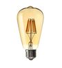 Vintage 4 Watts E-27 Holder (Set of 4) LED Bulb