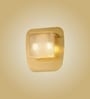Vintage Amber Glass Wall Light