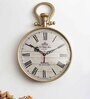 Brown Metal Vintage Boston Vintage Wall Clock