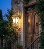 Vintage Brass Outdoor Wall Lantern