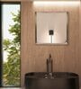 Vintage Brass Stainless Steel Mirror