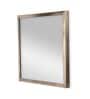 Vintage Brass Stainless Steel Mirror