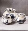 Vintage Chronical of Italy (Set of 3) Ceramic Serving Handi