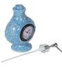Vintage Clock 250ml Blue Ceramic Soap Dispenser