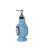 Vintage Clock 250ml Blue Ceramic Soap Dispenser