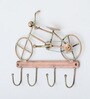 Vintage Cycle  Multicolour Iron  Key Holder