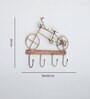 Vintage Cycle  Multicolour Iron  Key Holder