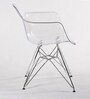 Crystal Plastic Iconic Chair in Translucent Colour