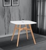 Bliss 4 Seater Dining Table in White Colour