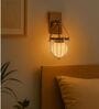 Vintage Gold Cage Lantern Wall Light