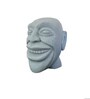 Vintage Hand Carved Mango Wood Laughing Head Figurine